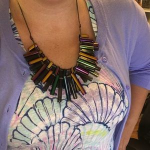 Kate Spade Saturday statement necklace